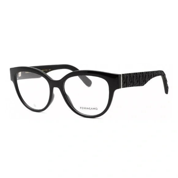 Salvatore Ferragamo Eyeglasses SF2957EN 001 Black 54mm - Picture 1 of 2